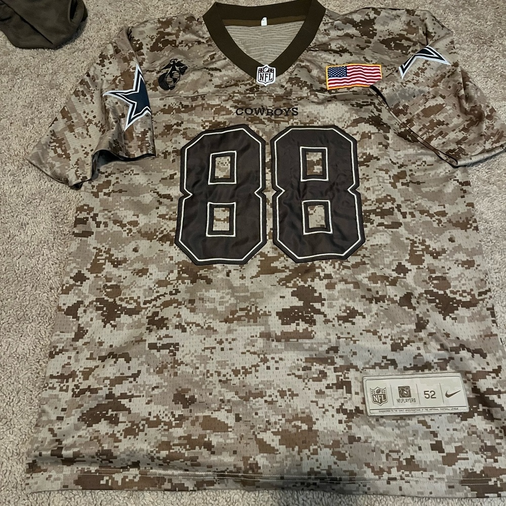Cowboys military appreciation (Marines) Bryant jersey